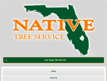 Tablet Screenshot of nativetreeservicemiamifl.com